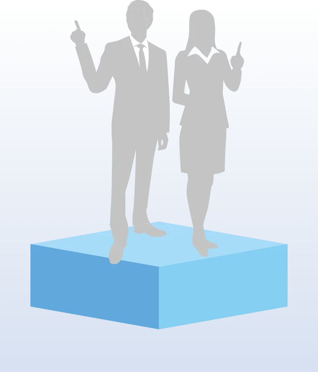 リーダーのイラスト